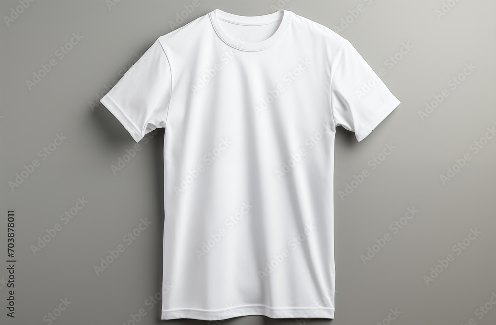 White t-shirt mock up White t-shirt mock up