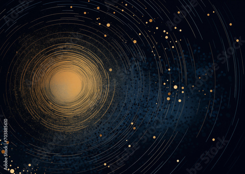 モダンな和風の背景。AI生成画像