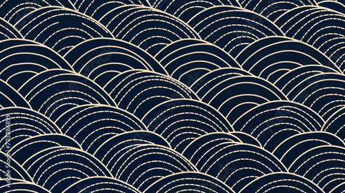 Crafted Continuity: Sashiko's Seamless Beauty Unfurls in Patterns