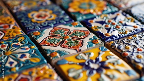 Colorful Mexican Tiles
