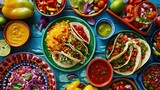 Fiesta Taco Platter for Cinco de Mayo