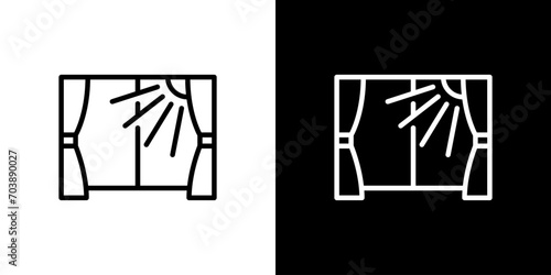 窓の日差しアイコン