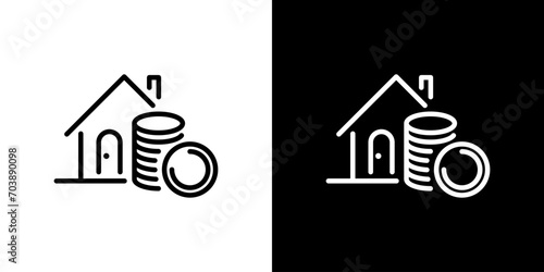 家とお金のアイコン
