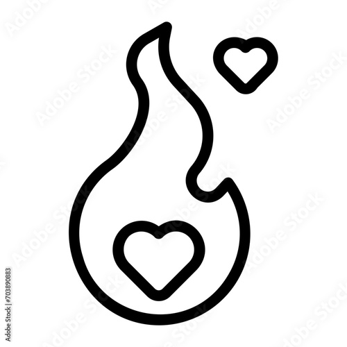 fire line icon