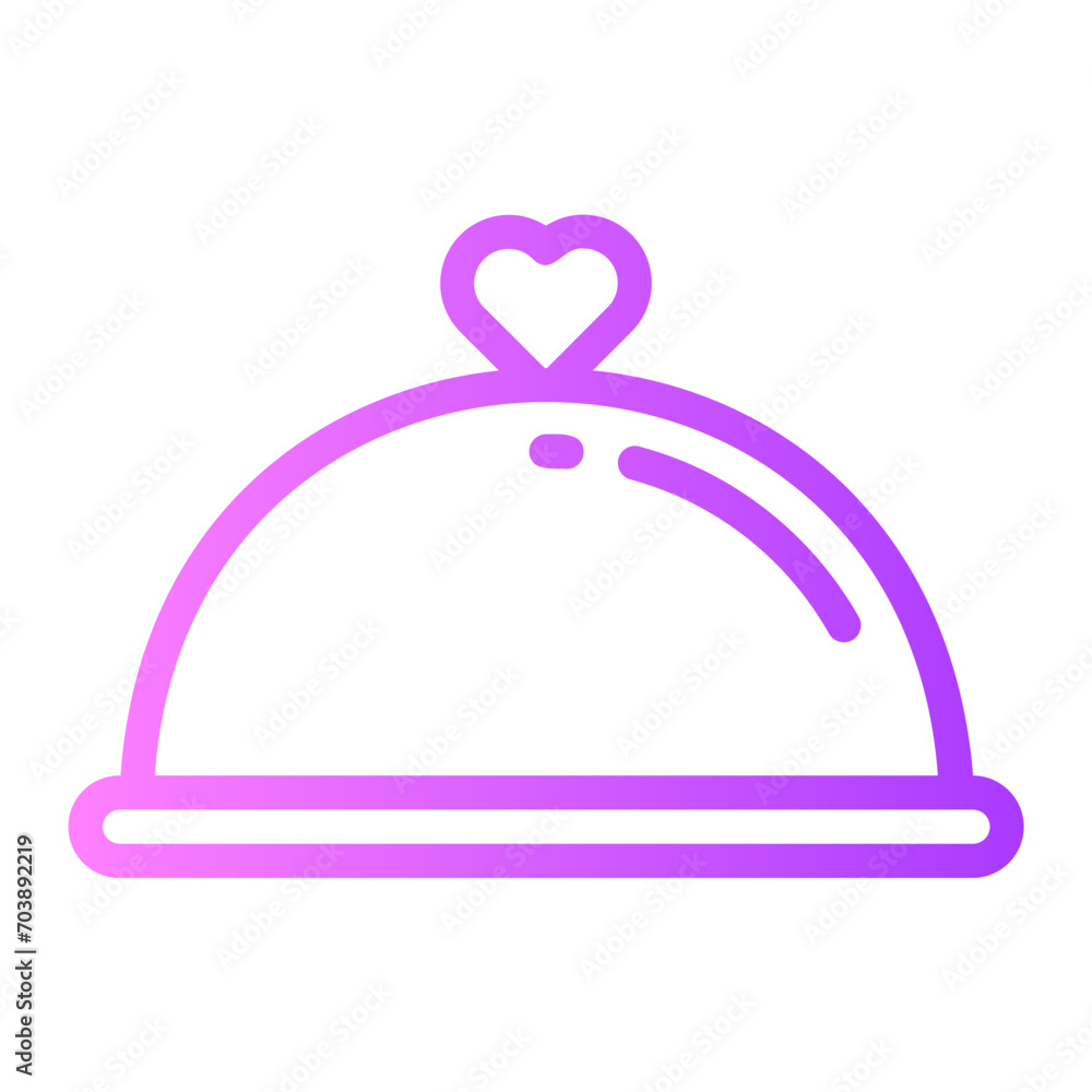 dinner gradient icon dinner gradient icon