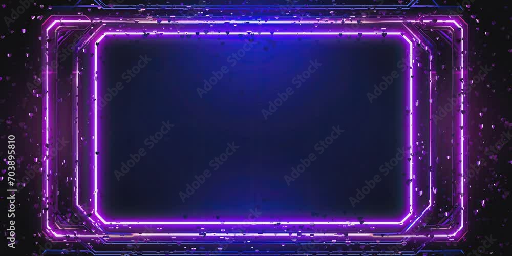 technology neon abstract background animation loop technology neon abstract background animation loop