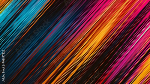 Vibrant Abstraction  Colored Streaks Stripe Wallpaper  8K Resolution  Cross Processing Magic