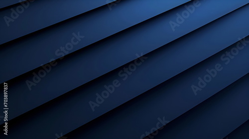 Dramatic Dimensions Blue Wallpaper, Focus Stacking, Dark Gray and Navy, Sharp Angles, Striking Shadows