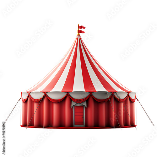 Red Circus Tent