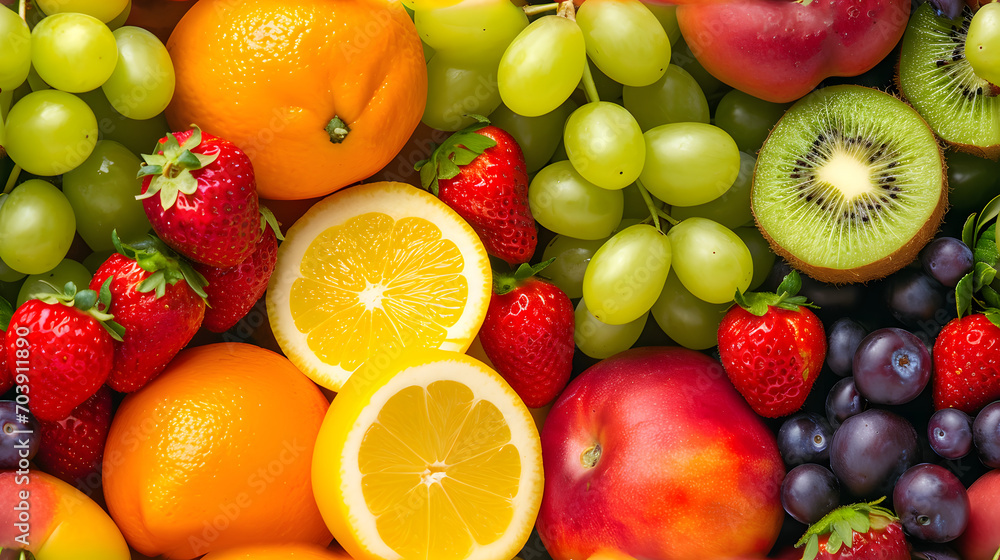 Tastry Fresh Fruit Mix, Infinite Tiles, Infinite Pattern, Infinite Texutre, Fruit Bowl, Artificial Intelligence