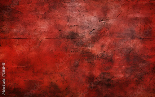 Red and Black Wall With a Red Background - Simple and Striking Design for Interior Decoration photo
