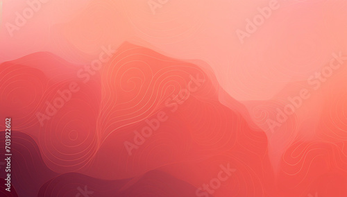 Abstract Salmon Gradient Waves  © DigitalLys