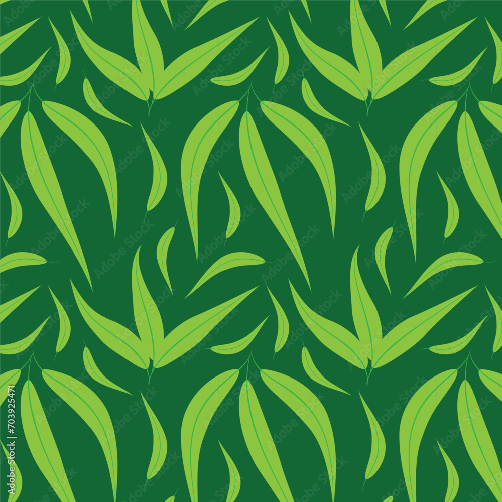 Leafy Lullaby: Patterns That Transport You to a Tranquil Oasis Leaf Pattern