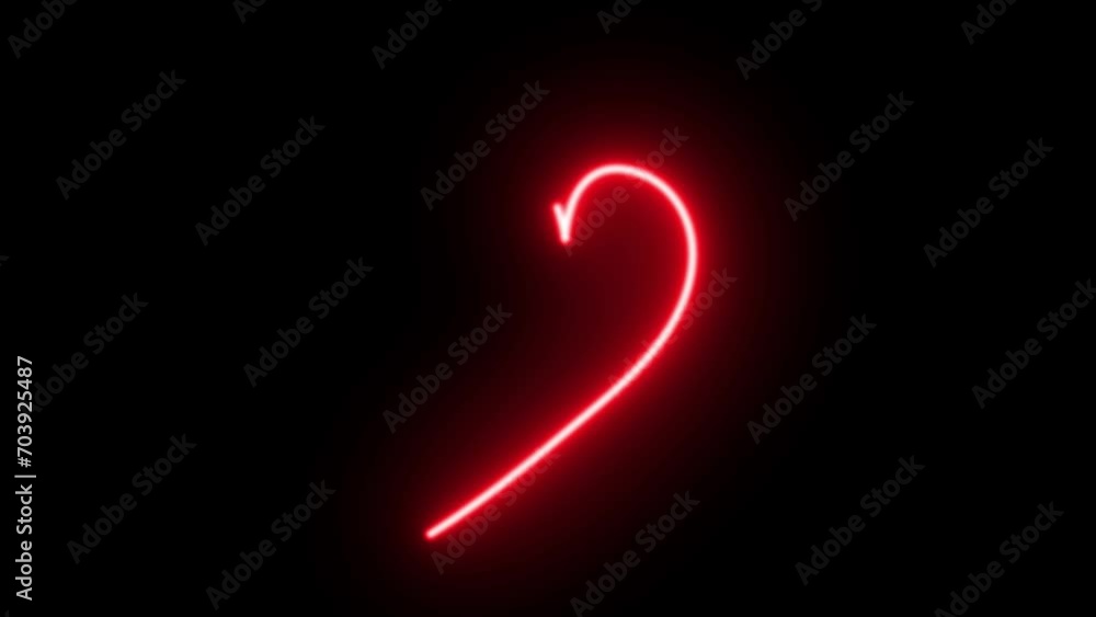 Neon arrow. Moving arrow motion. Animation arrow on black background. Glowing neon arrows moving Neon arrow. Moving arrow motion. Animation arrow on black background. Glowing neon arrows moving
