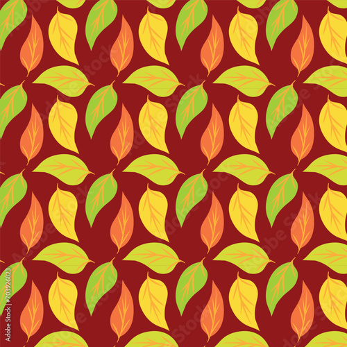 Green Geometry: Abstract Patterns That Embrace Natural Shapes Leaf Pattern