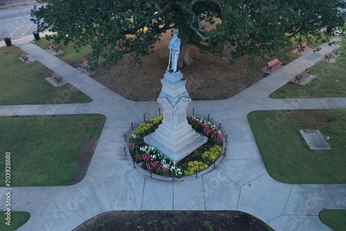 Memorial Statue, Covington, GA. USA