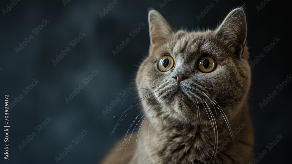 Enigma of the Night, An Intimate Glimpse Into the Soul of a Cat Amidst the Abyss Enigma of the Night, An Intimate Glimpse Into the Soul of a Cat Amidst the Abyss