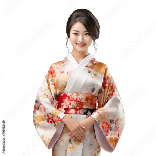 woman in kimono