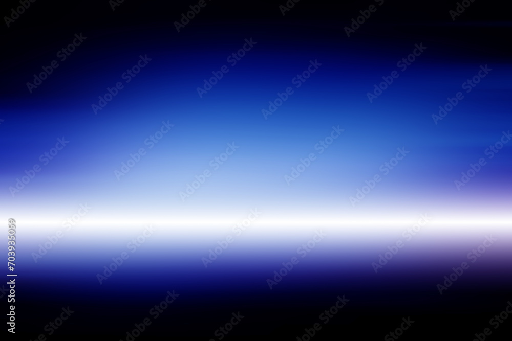 Fototapeta premium Light blue gradient abstract background. Empty room for display product