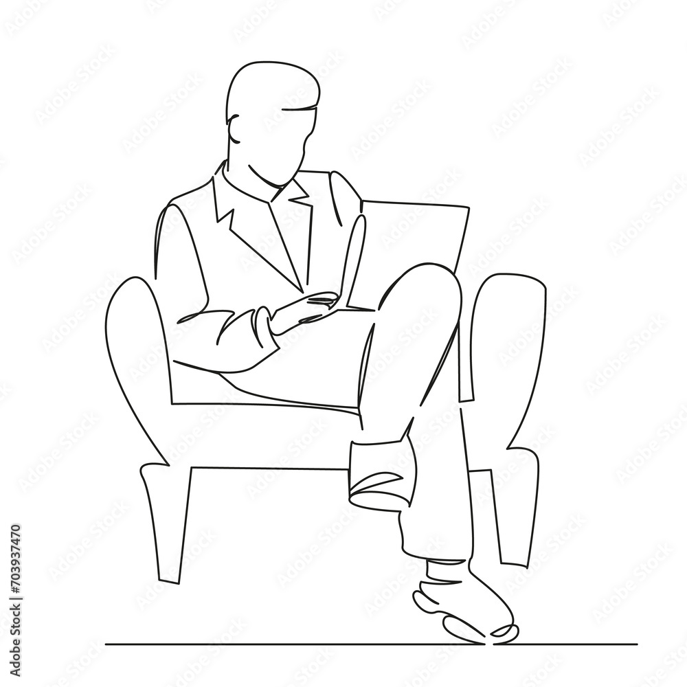 male businessman working on laptop male businessman working on laptop