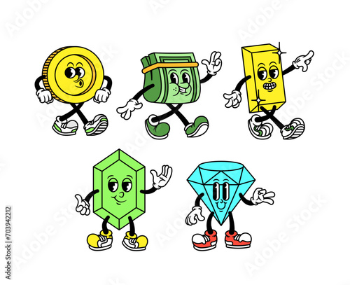 Treasure Cartoon Characters