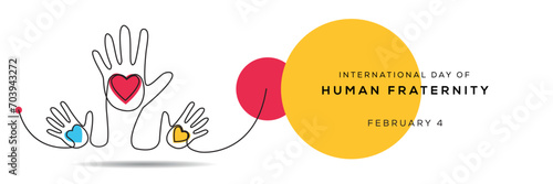 International Day of Human Fraternity, held on 4 February.