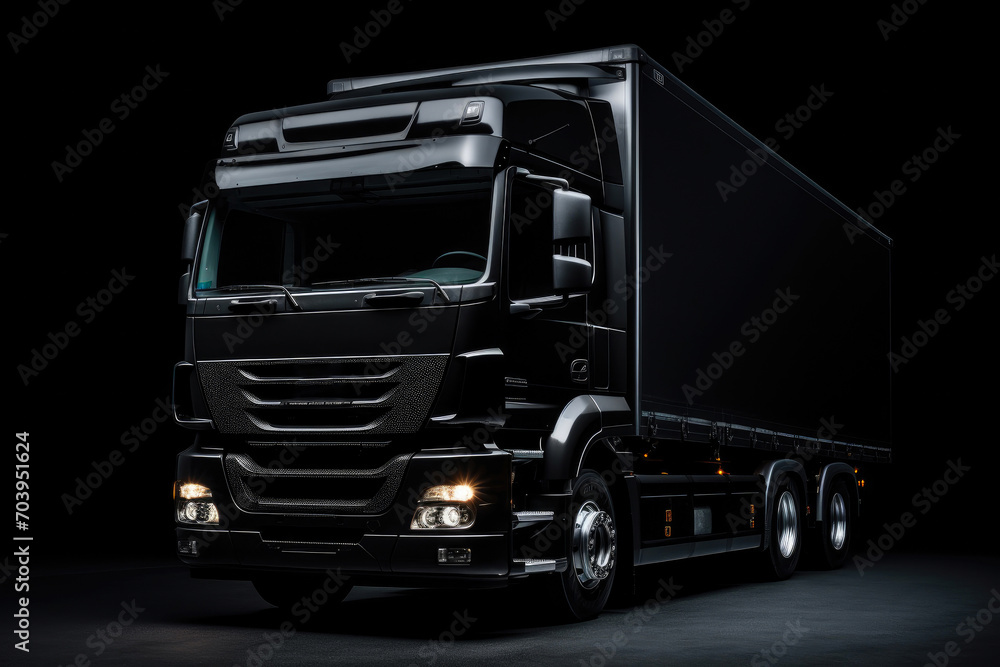 Powerful Momentum: European Cargo Truck - Dark Setting