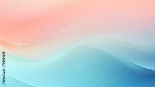 Sky blue azure teal pink coral peach beige white abstract background
