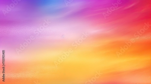 Gold red coral orange yellow peach pink magenta purple blue abstract background. Color gradient, ombre. Colorful, multicolor, mix, iridescent, bright, fun. Rough, grain, noise,grungy.Design photo