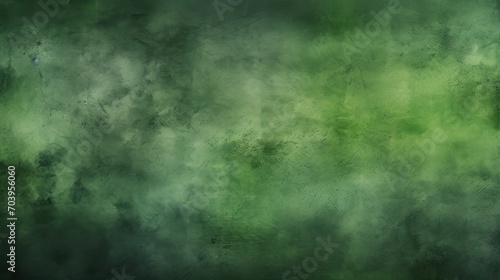 Green abstract grunge texture panoramic background