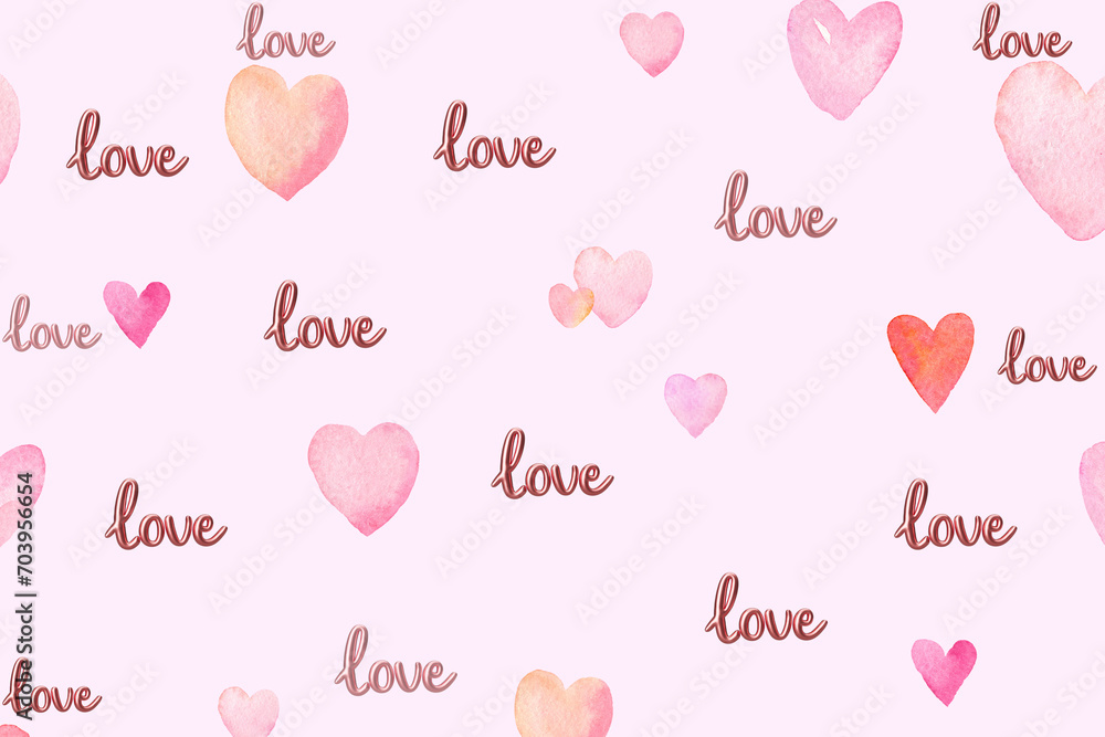 Saint Valentine's Day wishes, colorful graphics, background, Val