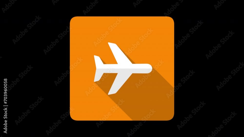 Airplane Mode Icon Loop On Alpha Airplane Mode Icon Loop On Alpha