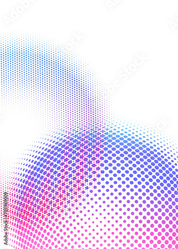 abstract background with halftone