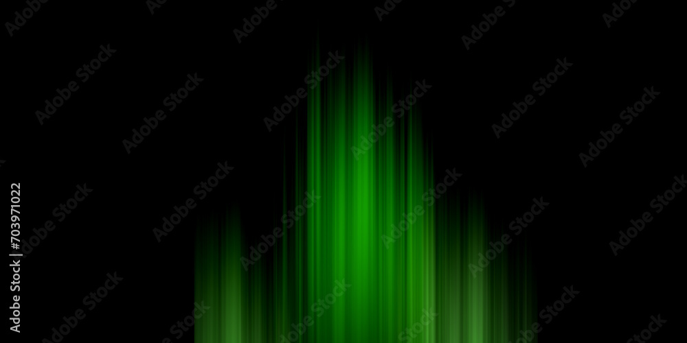 Defocused stripes abstract green background
