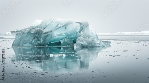 Melting Ice - Climate Change, Global Warming, and Environmental Issues © tiagozr