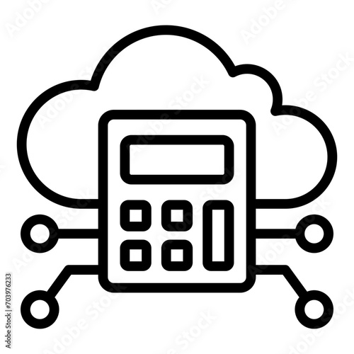 Cloud Computing Icon
