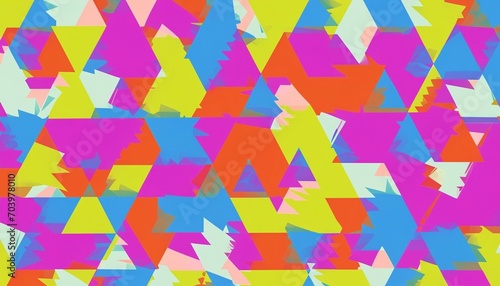 abstract colorful background from the 80s