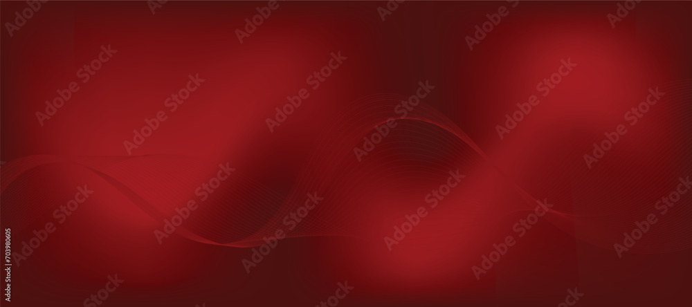 Abstract red gradient background with wavy lines Abstract red gradient background with wavy lines