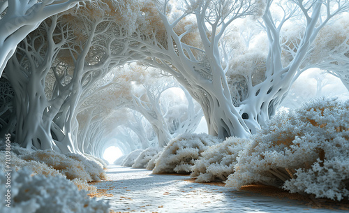 White Forest Fantasy
