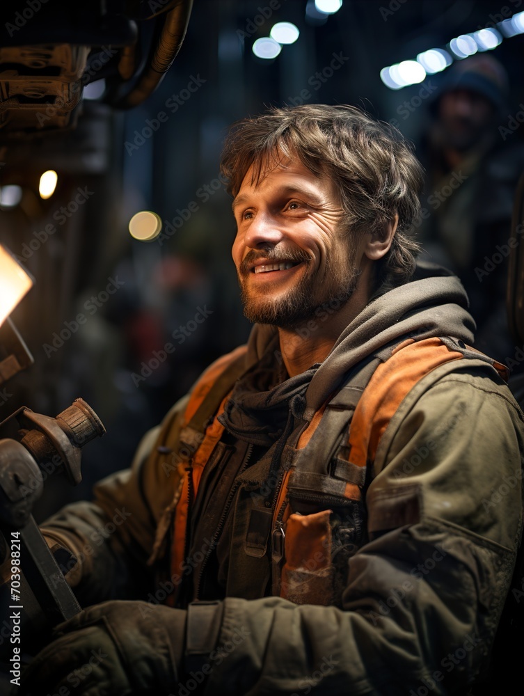 Fototapeta premium person in the street