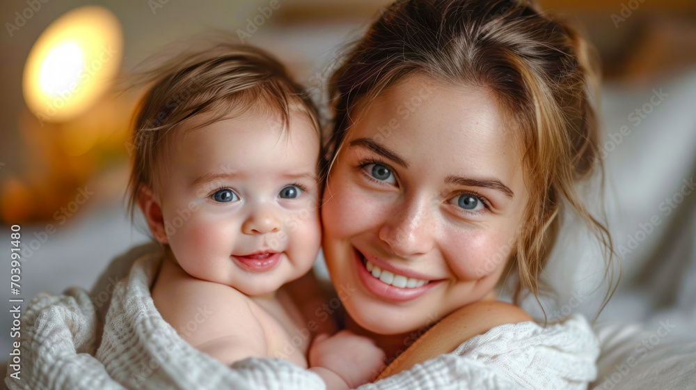 Intercultural a Young Radiant 25 Year old Mother Sharing a Tender Moment with her Baby and both Smiling Warmly Wallpaper Background Brainstorming Family Map Digital Art Magazine Poster Intercultural a Young Radiant 25 Year old Mother Sharing a Tender Moment with her Baby and both Smiling Warmly Wallpaper Background Brainstorming Family Map Digital Art Magazine Poster
