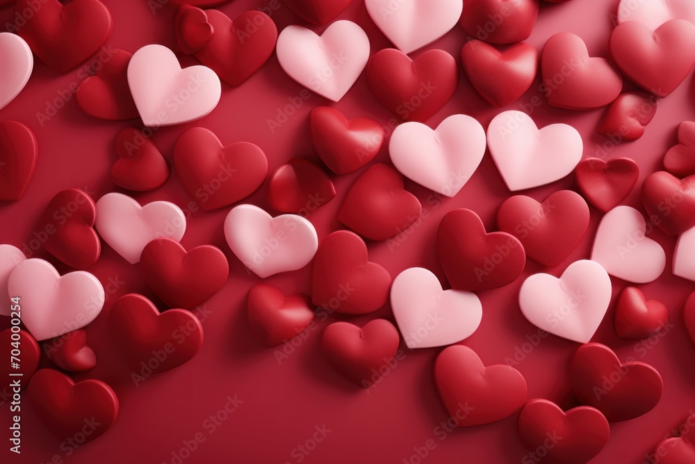 a lot of red and white hearts floating in the air on a red background with a red background and a red background with a lot of red and white hearts. a lot of red and white hearts floating in the air on a red background with a red background and a red background with a lot of red and white hearts.