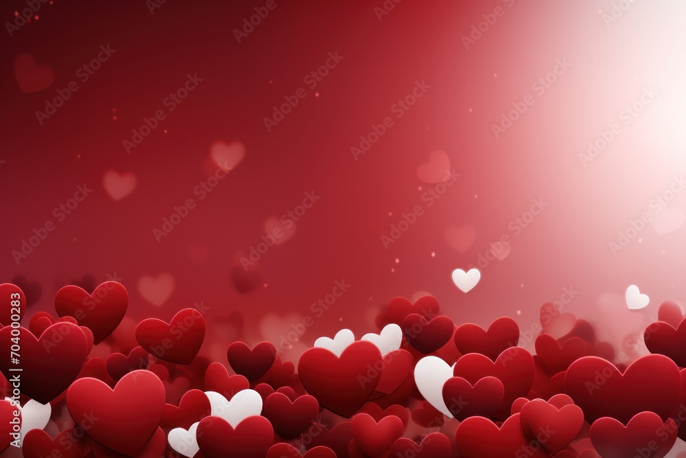  a bunch of red and white hearts on a red background with a white heart in the middle of the image and a white heart in the middle of the image.