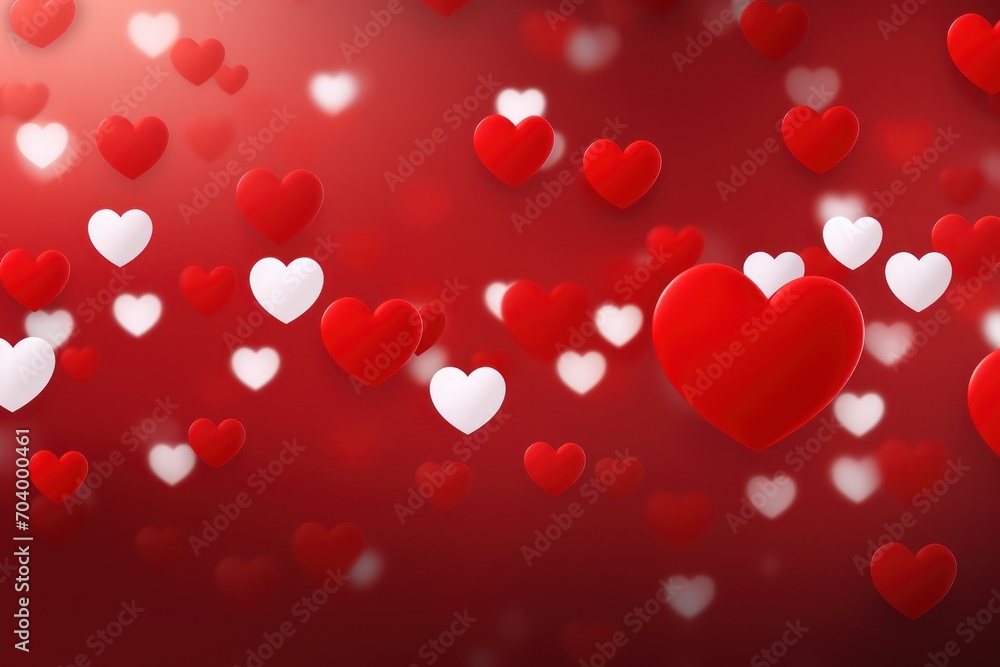  a bunch of red and white hearts floating in the air on a red background with white and red hearts floating in the air on a red and white and red background.