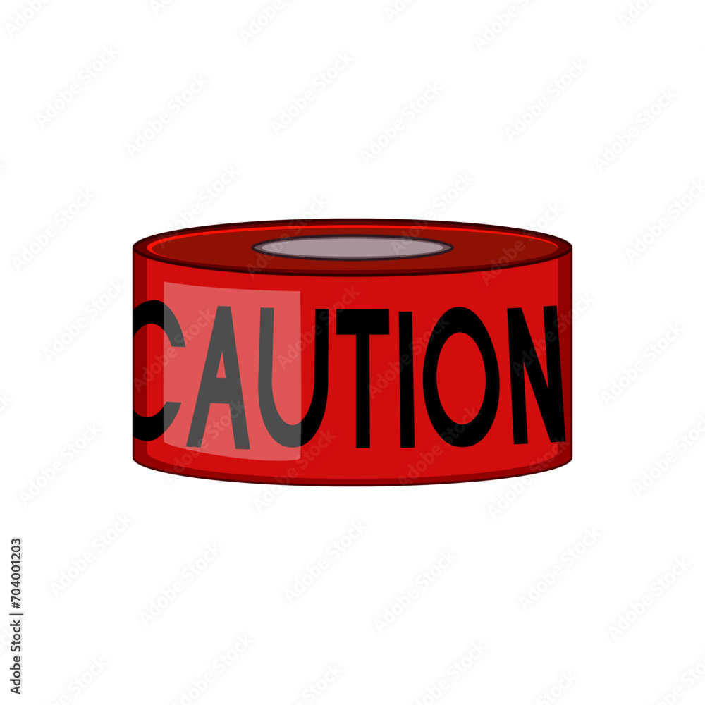 line danger tape cartoon. ribbon police, safety stripe, black construction line danger tape sign. isolated symbol vector illustration line danger tape cartoon. ribbon police, safety stripe, black construction line danger tape sign. isolated symbol vector illustration