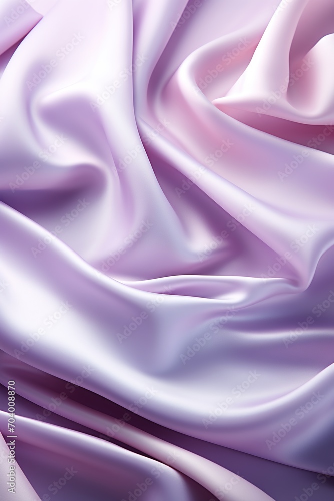 Obraz premium Purple silk fabric with gentle waves