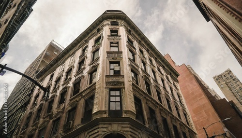 view of the historic buildings along mercer street in the soho neighborhood of manhattan new york city