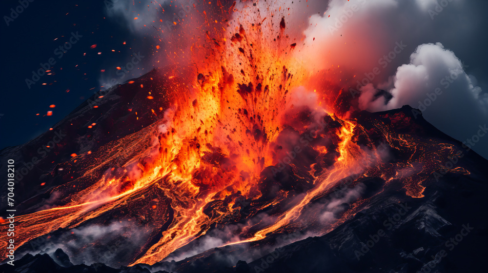 The Dynamic Eruption of an Ecuadorian Volcano