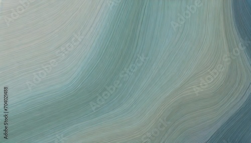 unobtrusive colorful elegant curvy swirl waves background illustration with cadet blue dark slate gray and light blue color