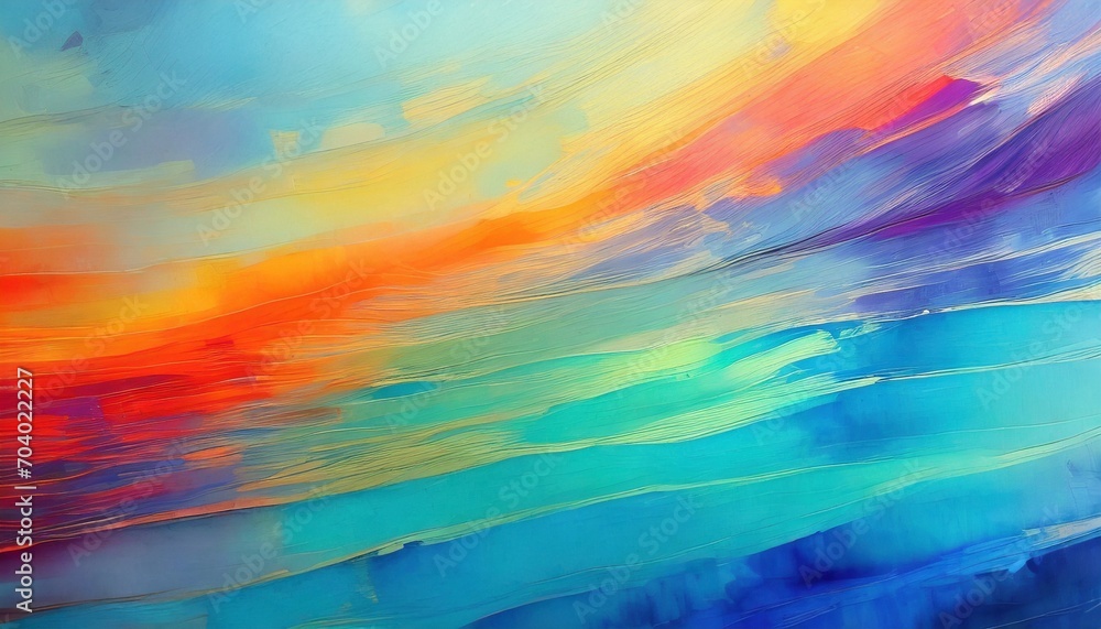 acrylic colors in water abstract background